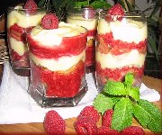 Tiramisu aux framboises