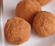 Truffes  la crme au chocolat