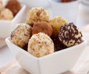 Truffes de gteau au fromage aux grains de chocolat