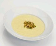 Velouté de chou-fleur et pommes