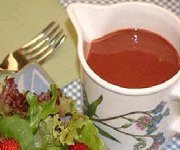 Vinaigrette  la fraise