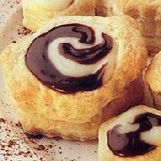 Vol-au-vent aux Deux Chocolats Marbrés