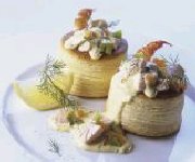 Vol-au-vent aux fruits de mer 1